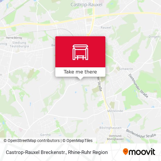 Castrop-Rauxel Breckenstr. map