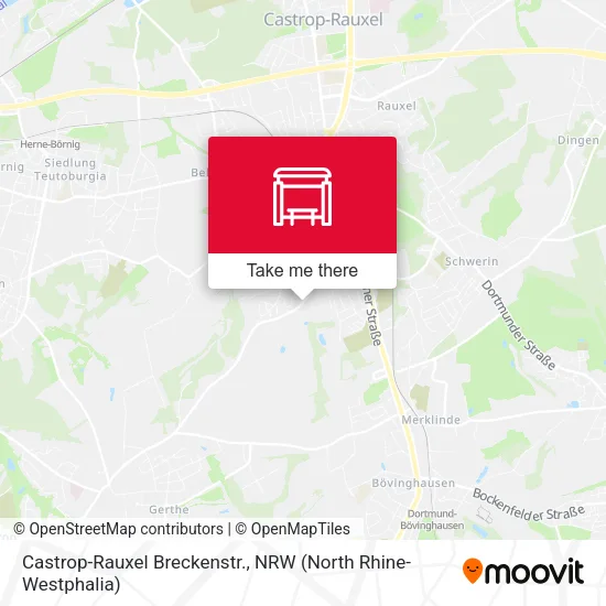Карта Castrop-Rauxel Breckenstr.