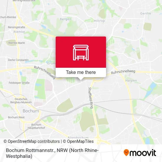 Карта Bochum Rottmannstr.