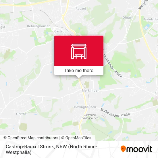 Карта Castrop-Rauxel Strunk