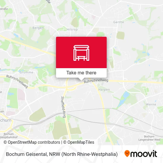 Карта Bochum Geisental