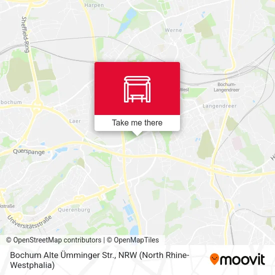 Карта Bochum Alte Ümminger Str.