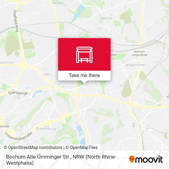 Карта Bochum Alte Ümminger Str.