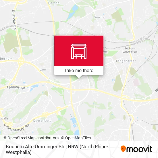 Карта Bochum Alte Ümminger Str.
