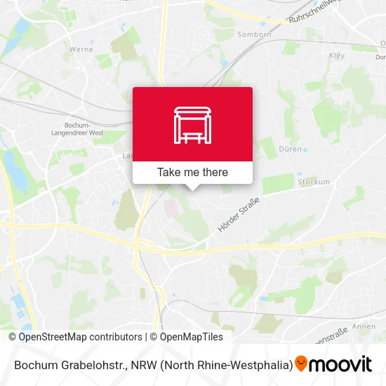 Карта Bochum Grabelohstr.