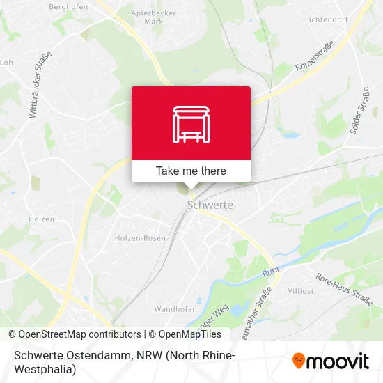 Карта Schwerte Ostendamm