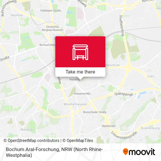Карта Bochum Aral-Forschung