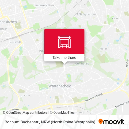 Карта Bochum Buchenstr.
