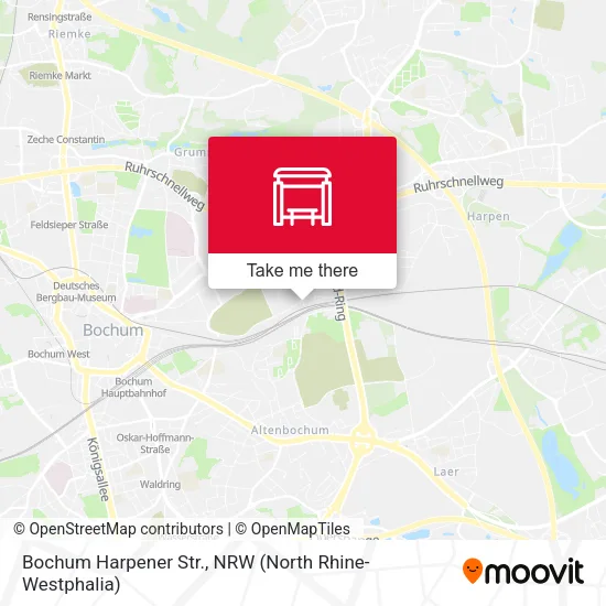 Карта Bochum Harpener Str.