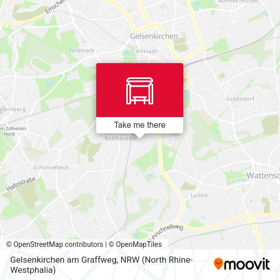 Gelsenkirchen am Graffweg map