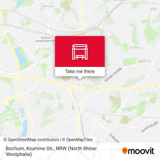 Карта Bochum, Krumme Str.