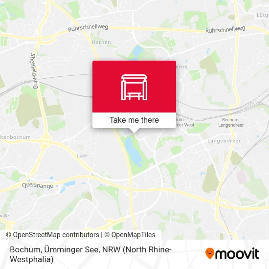 Bochum, Ümminger See map