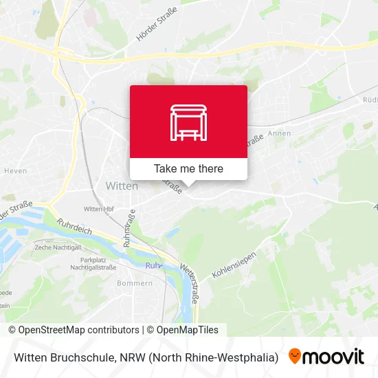 Карта Witten Bruchschule