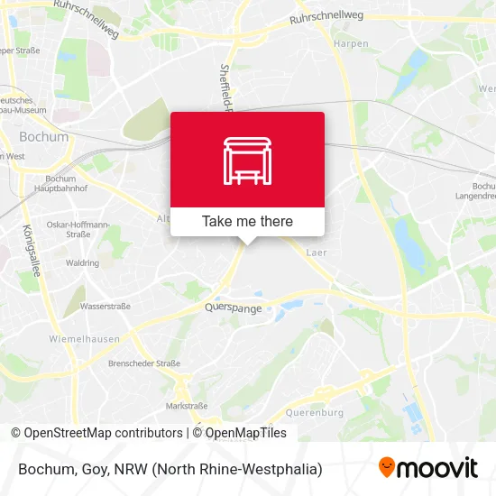 Карта Bochum, Goy
