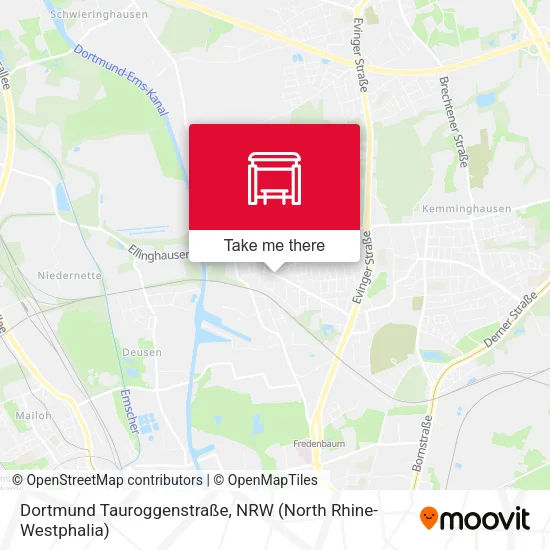 Карта Dortmund Tauroggenstraße