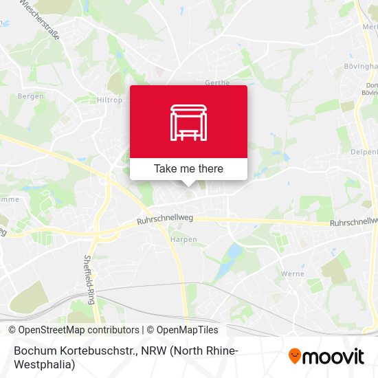 Bochum Kortebuschstr. map