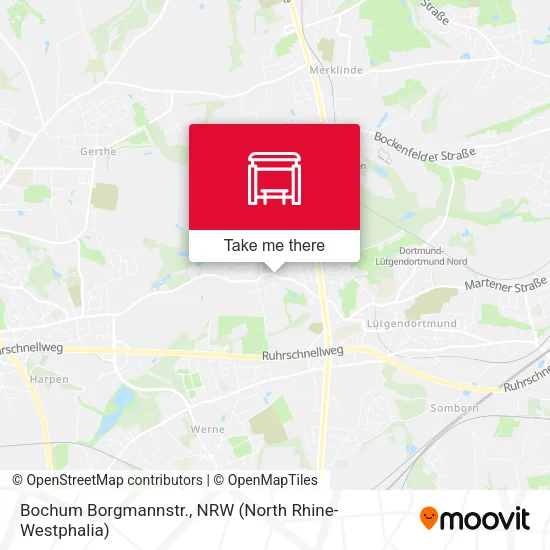 Bochum Borgmannstr. map