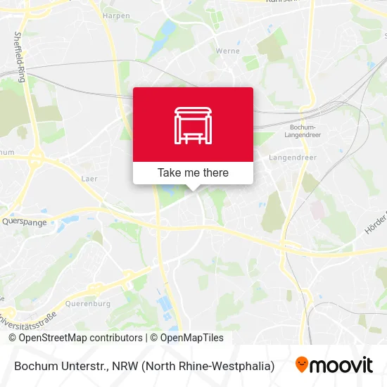 Карта Bochum Unterstr.