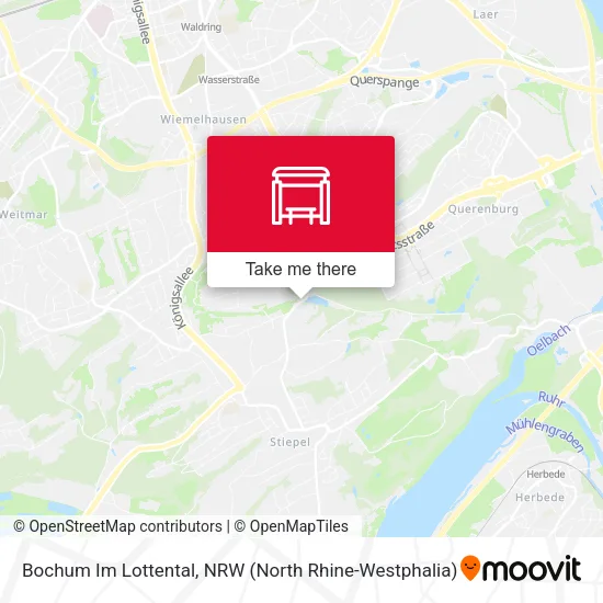 Карта Bochum Im Lottental