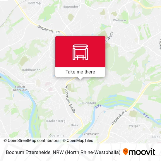 Карта Bochum Ettersheide