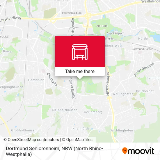 Карта Dortmund Seniorenheim