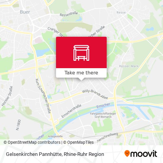Gelsenkirchen Pannhütte map