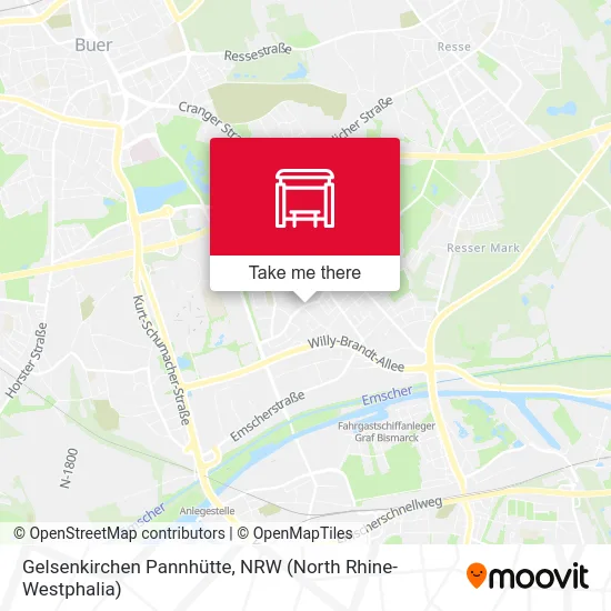 Gelsenkirchen Pannhütte map