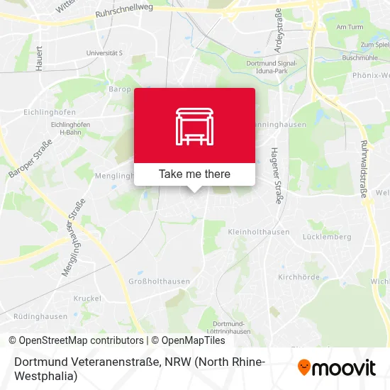 Dortmund Veteranenstraße map