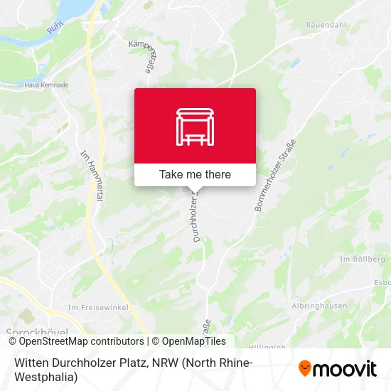 Карта Witten Durchholzer Platz