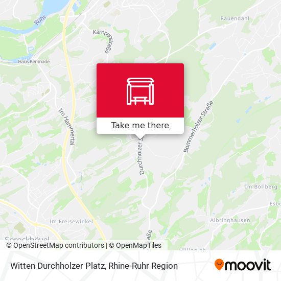 Witten Durchholzer Platz map