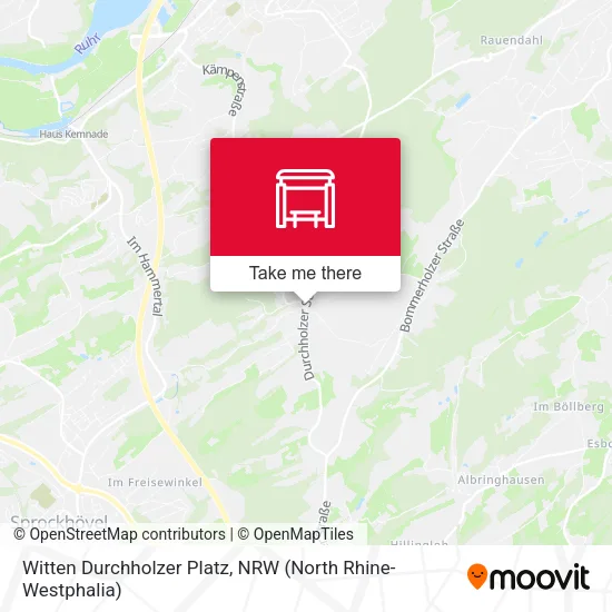 Карта Witten Durchholzer Platz