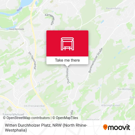 Карта Witten Durchholzer Platz
