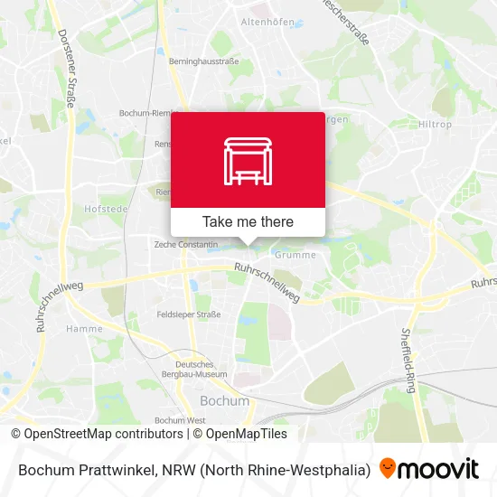 Карта Bochum Prattwinkel