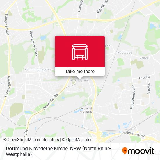 Dortmund Kirchderne Kirche map