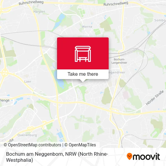 Карта Bochum am Neggenborn