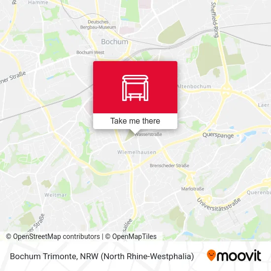 Карта Bochum Trimonte
