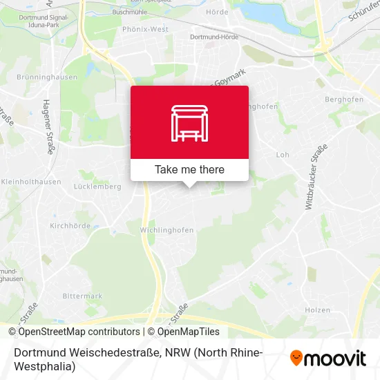 Dortmund Weischedestraße map