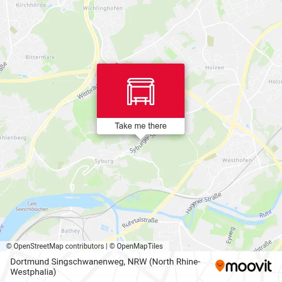 Dortmund Singschwanenweg map