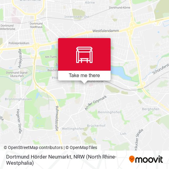 Dortmund Hörder Neumarkt map