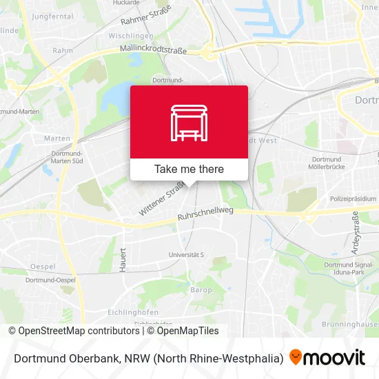 Dortmund Oberbank map