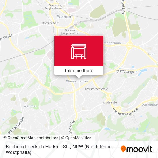 Bochum Friedrich-Harkort-Str. map
