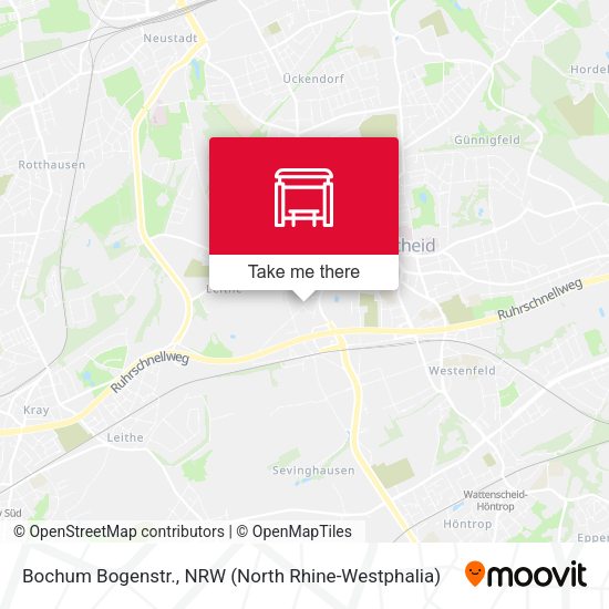 Карта Bochum Bogenstr.