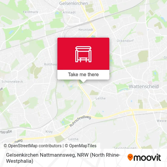 Gelsenkirchen Nattmannsweg map