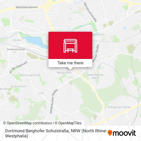 Dortmund Berghofer Schulstraße map