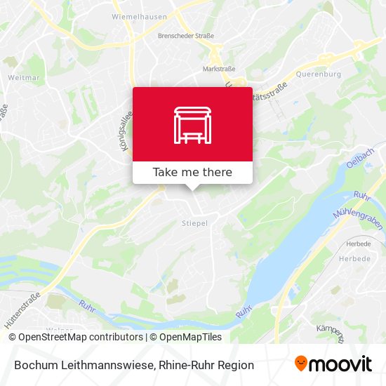 Bochum Leithmannswiese map