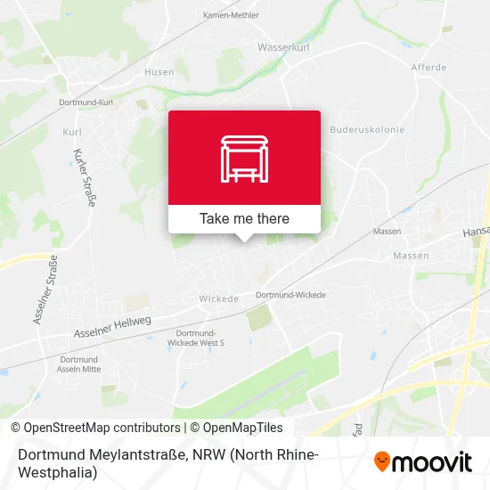 Dortmund Meylantstraße map