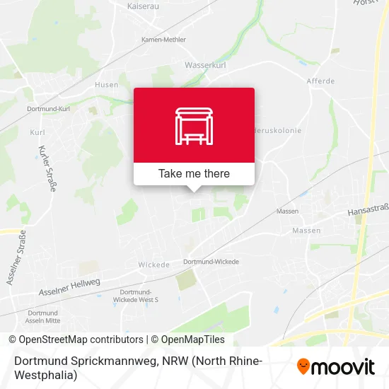 Карта Dortmund Sprickmannweg