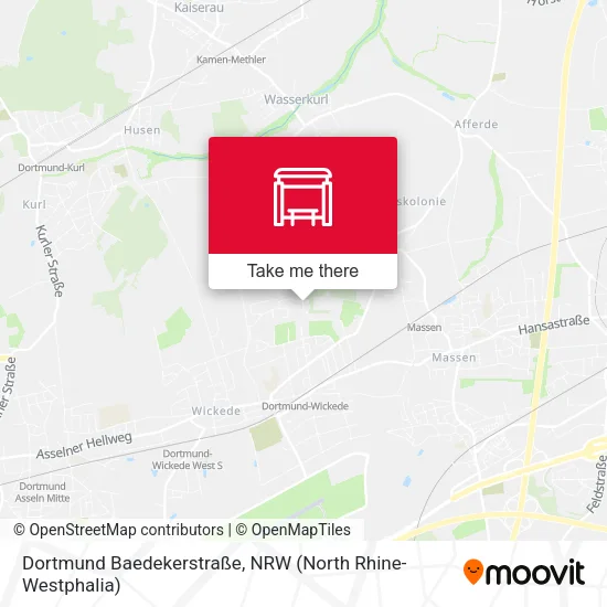 Карта Dortmund Baedekerstraße