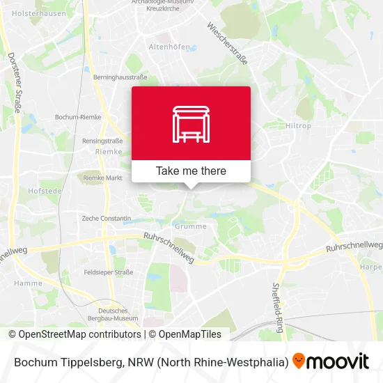 Карта Bochum Tippelsberg