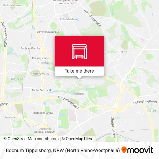 Карта Bochum Tippelsberg